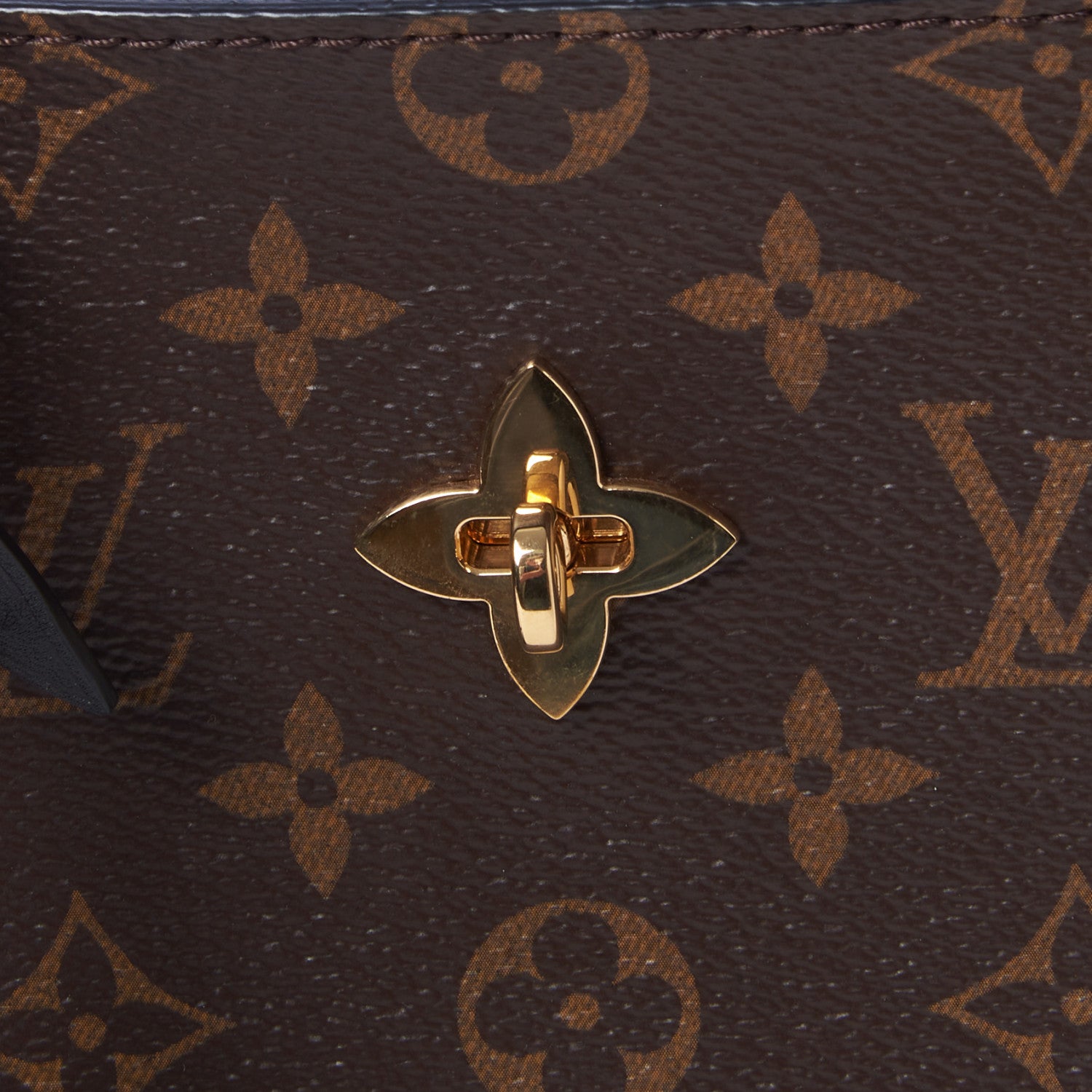 Louis Vuitton Monogram Flower Tote Black 7 of 8