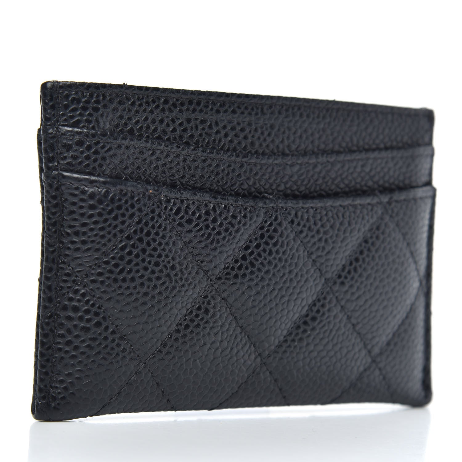 Chanel Caviar Quilted Card Holder Black 3 of 8
