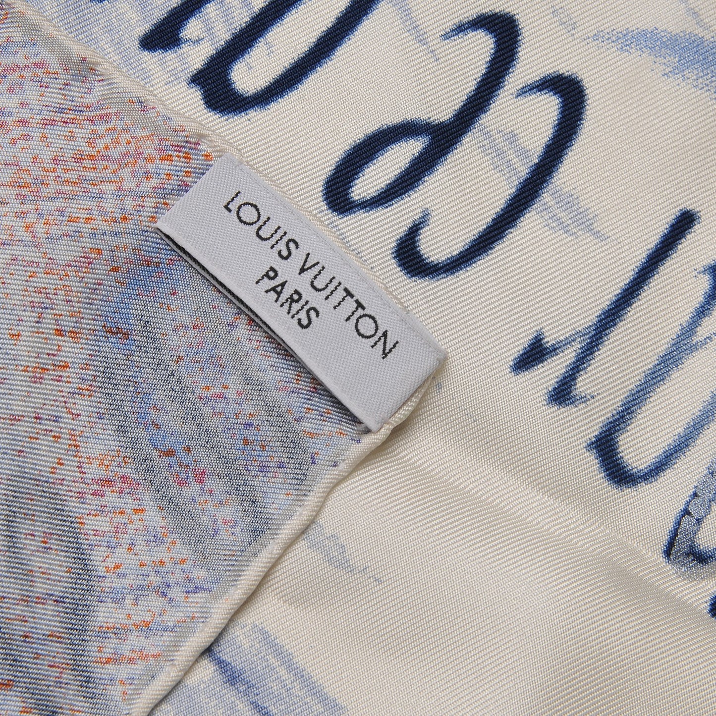 Silk Monogram Motorcycle Square Scarf