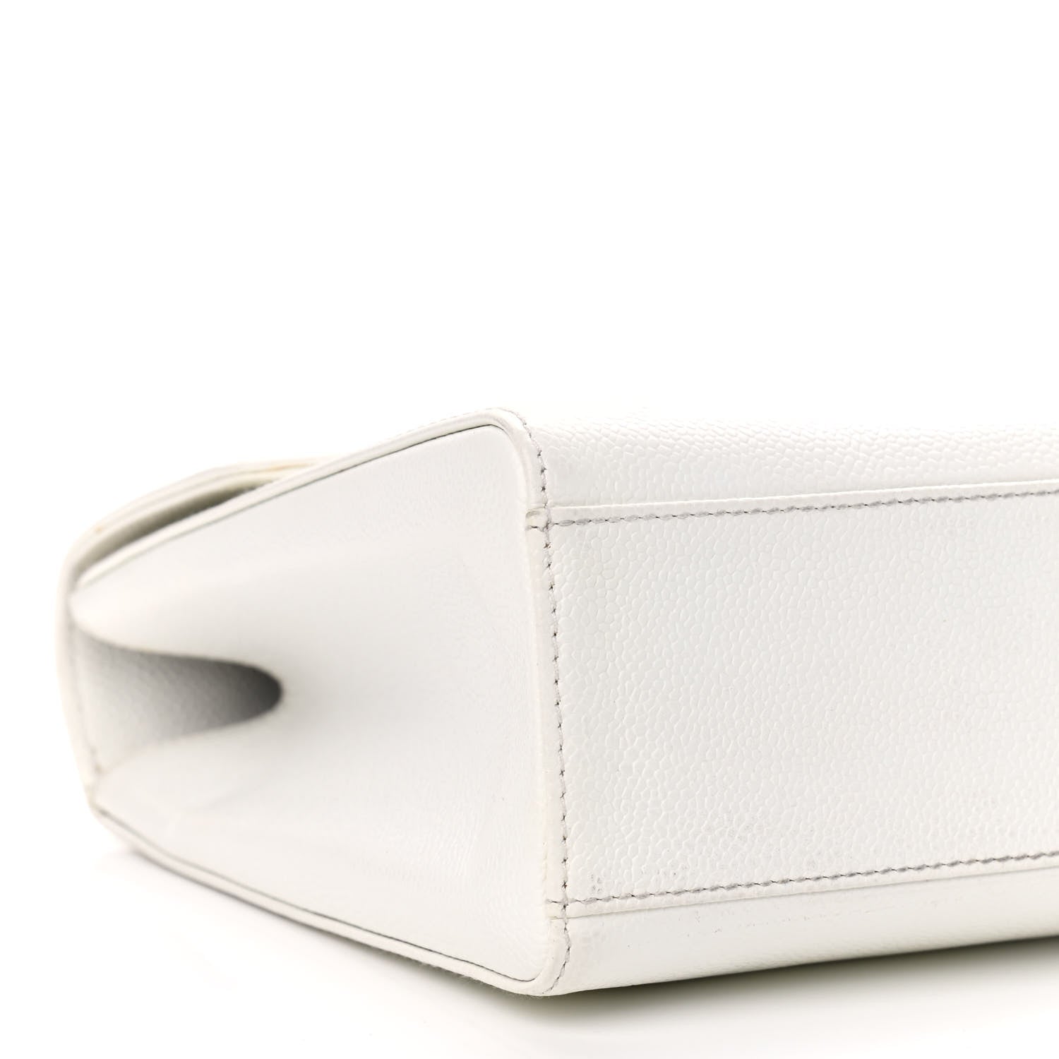 Chanel Caviar Kelly Flap Bag White 12 of 13