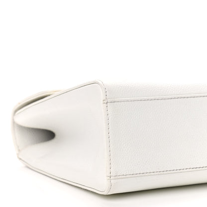 Chanel Caviar Kelly Flap Bag White 12 of 13