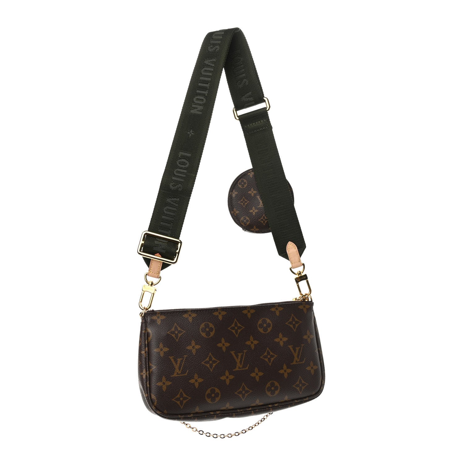 Louis Vuitton Monogram Multi Pochette Accessories Kaki 3 of 13