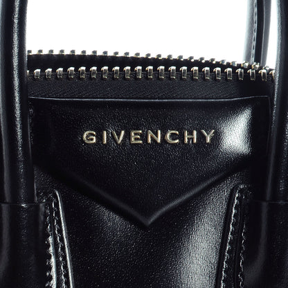 Givenchy Shiny Lord Calfskin Mini Antigona Black 5 of 10