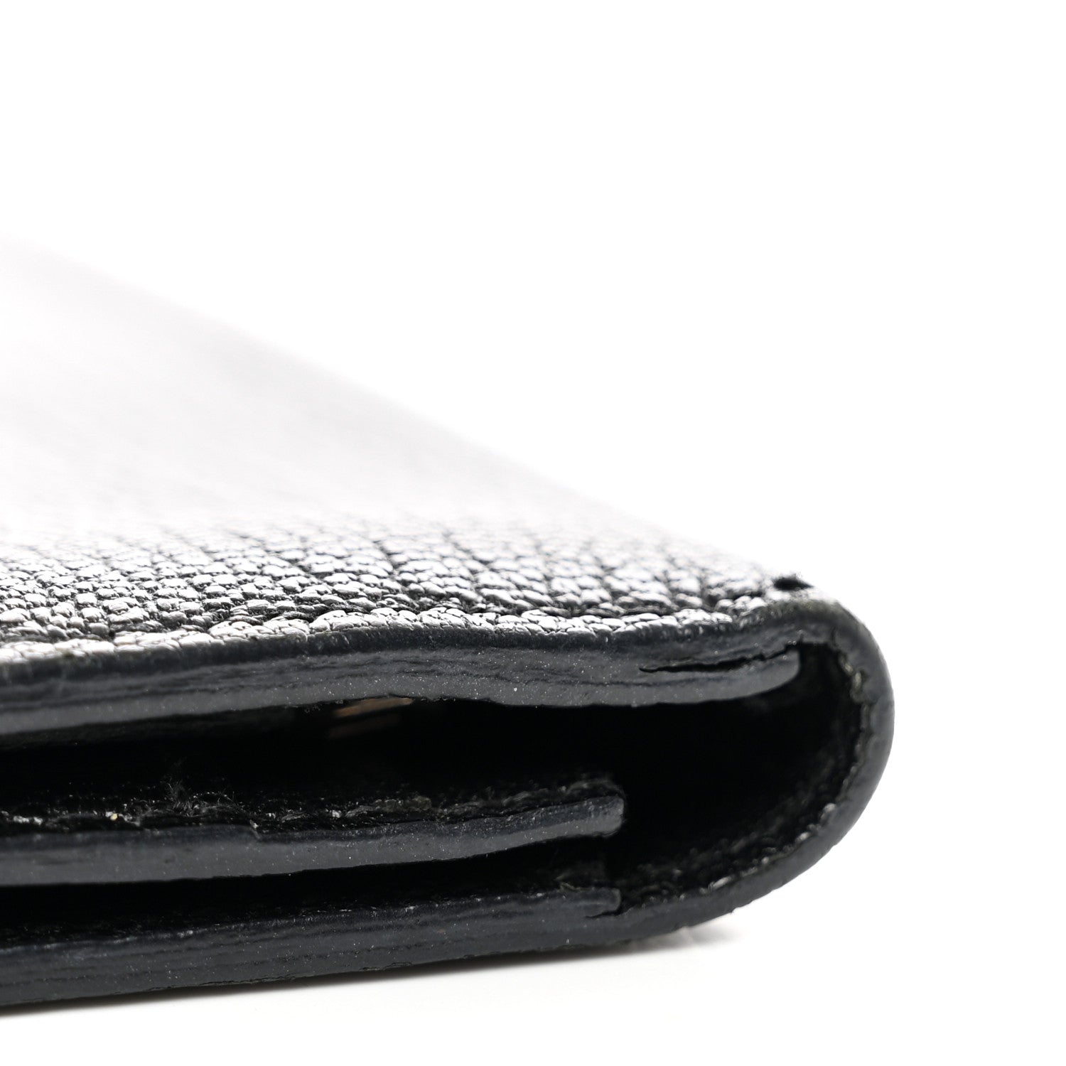 Hermes Chèvre Mysore Bearn Gusset Wallet Black 8 of 8