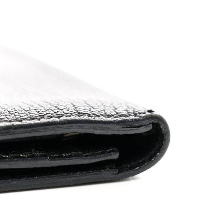 Hermes Chèvre Mysore Bearn Gusset Wallet Black 8 of 8