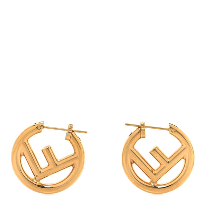 Fendi Metal F is Fendi Hoop Earrings Gold 1 of 5