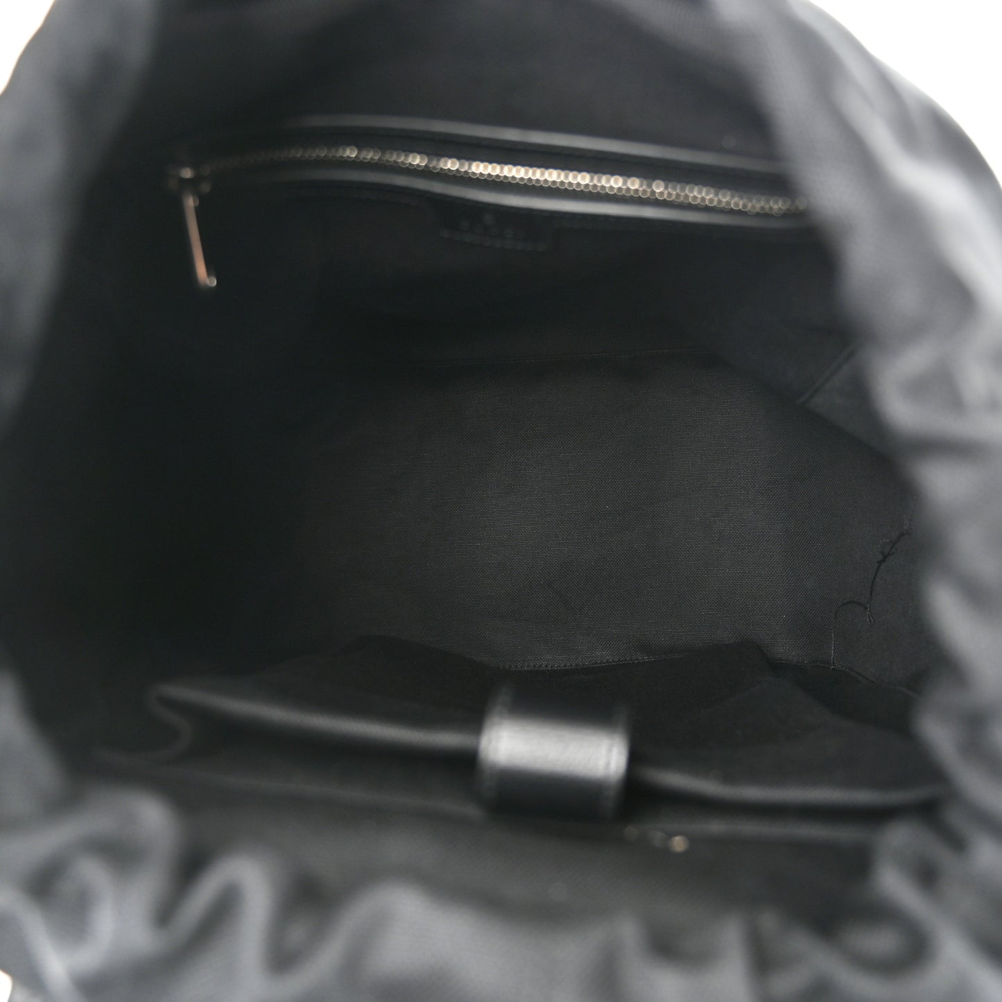 GG Supreme Monogram Azalea Calfskin Tigers Medium Retro Interlocking G Backpack Black