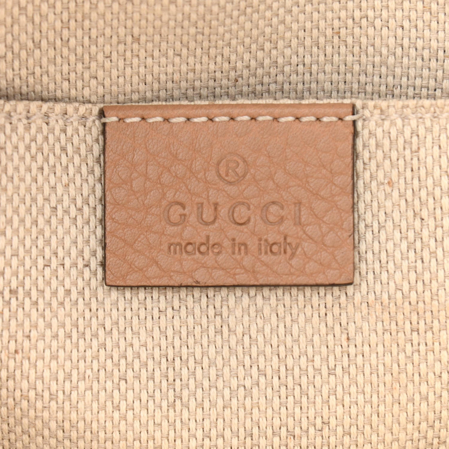 Gucci Pebbled Calfskin Small Soho Disco Bag Camelia 6 of 11