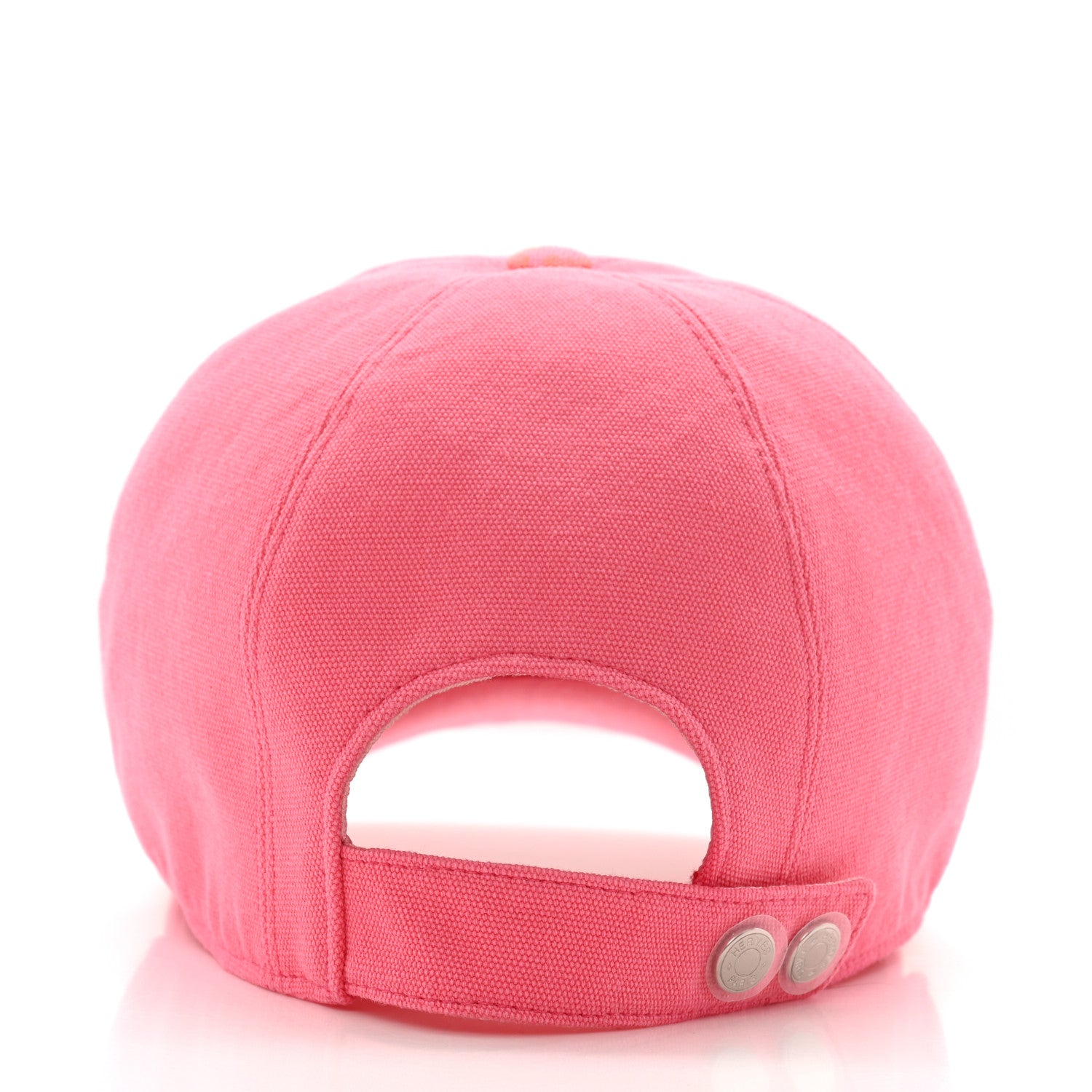 Hermes Cotton Canvas Serena Seashell Cap 59 Rose Azalee 6 of 11