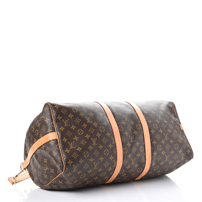 Louis Vuitton Monogram Keepall Bandouliere 55 4 of 15