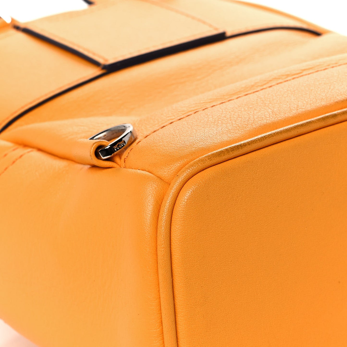 Lambskin Diamond Disco Mini Stark Backpack Yellow