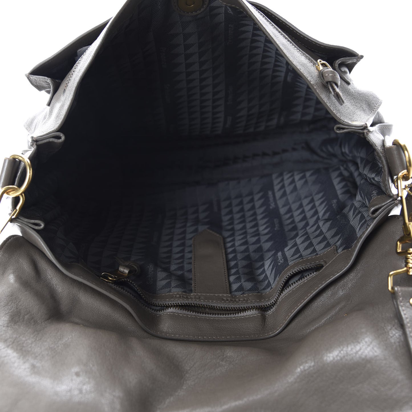 Lambskin Medium PS1 Satchel Smoke