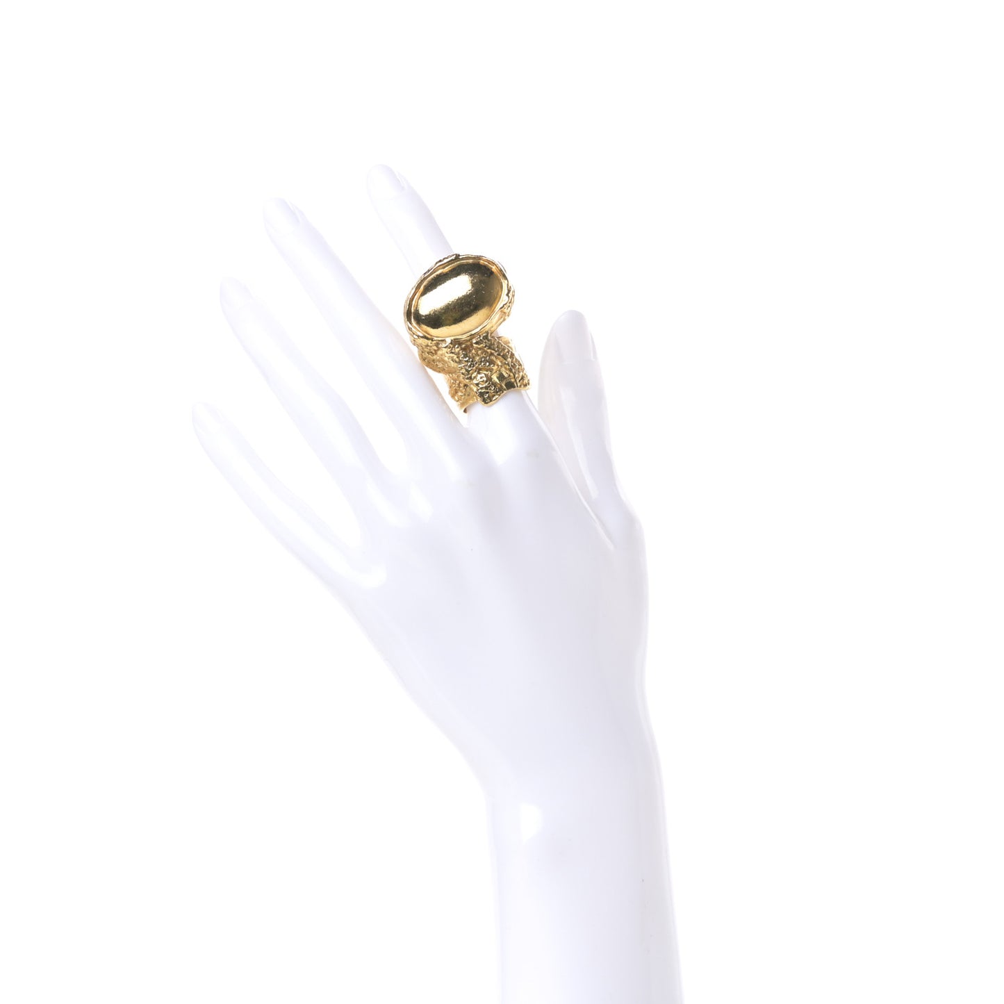 Arty Ovale Ring 5 Golden