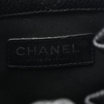 Chanel Patent Goatskin Quilted Small Gabrielle Backpack Black 6 of 13