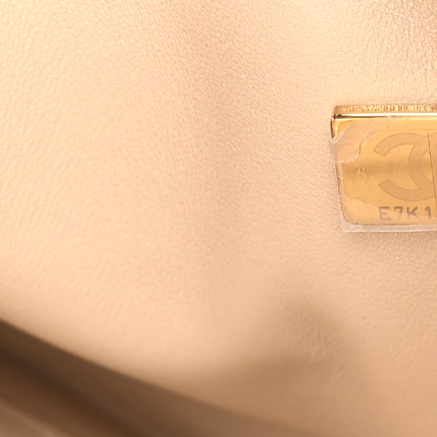 Chanel Tweed Quilted Medium Double Flap Beige Gold Multicolor 7 of 10