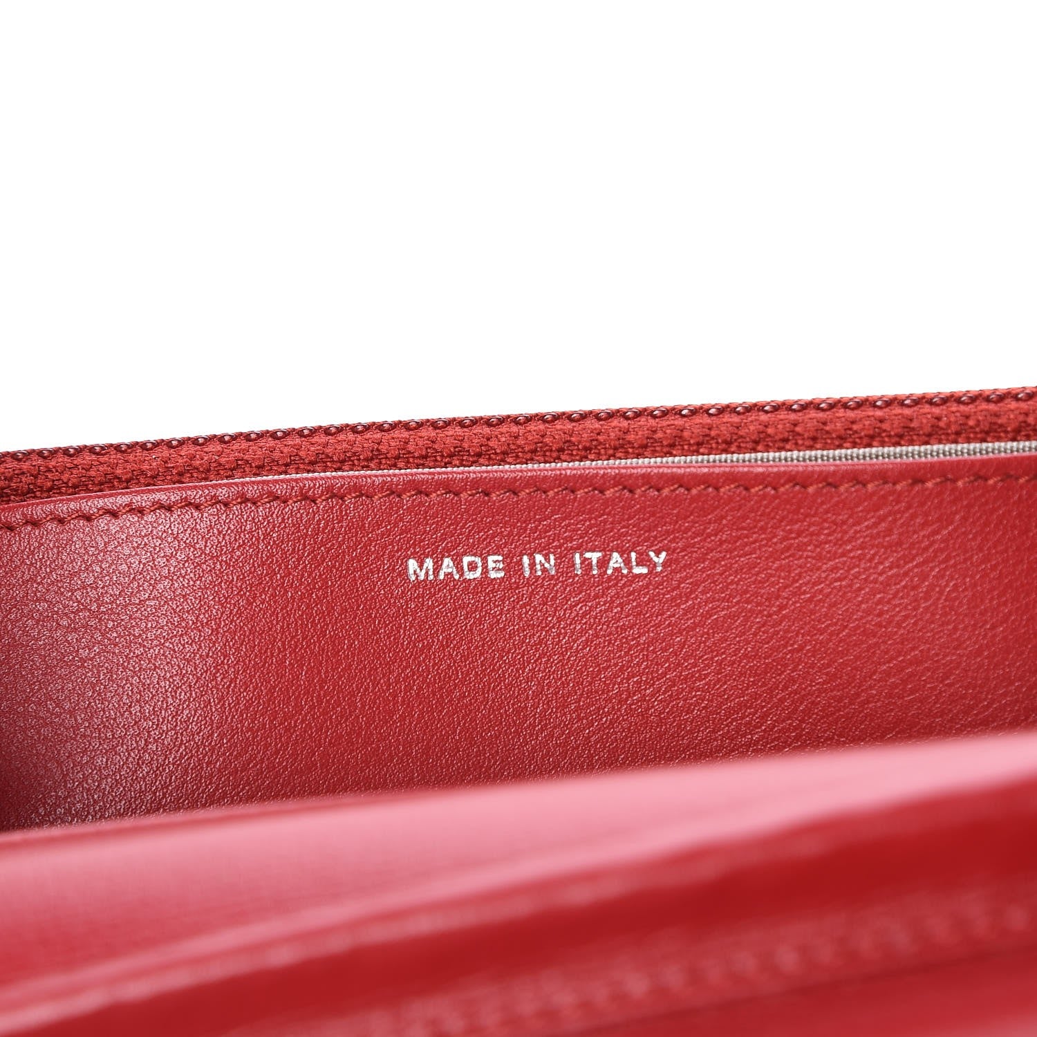 Chanel Caviar Timeless CC Wallet On Chain WOC Red 7 of 9