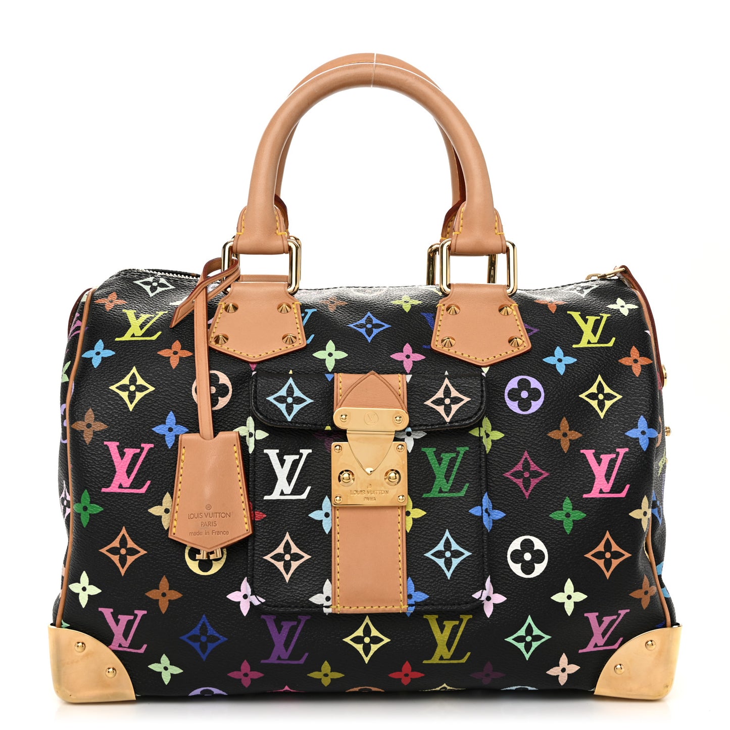 Monogram Multicolor Speedy 30 Black