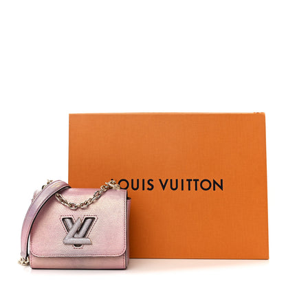 Louis Vuitton Iridescent Lizard Mini Swarovski Twist Shoulder Bag Pink 11 of 11