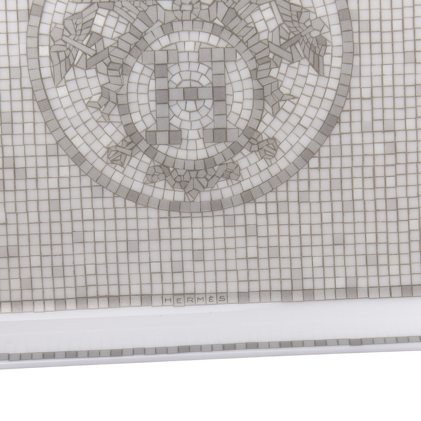 Porcelain Mosaique Au 24 Sushi Plate Platine