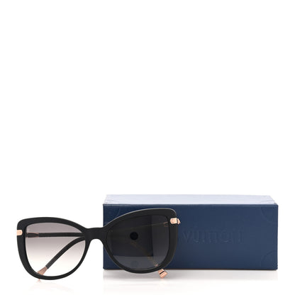 Louis Vuitton Monogram Acetate Charlotte Sunglasses Z0781W Black 8 of 8