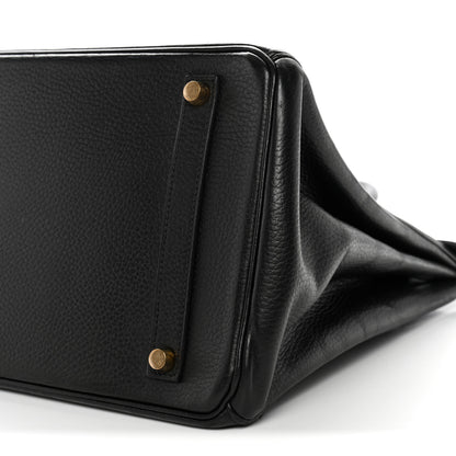 Hermes Ardennes Birkin 35 Black 10 of 14