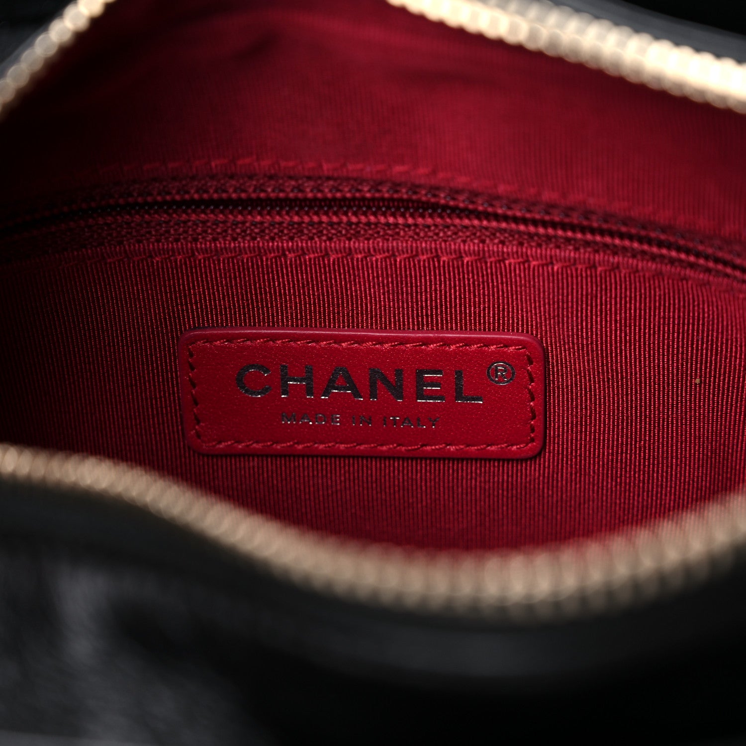 Chanel Aged Calfskin Quilted Small Gabrielle Hobo Black 6 of 11