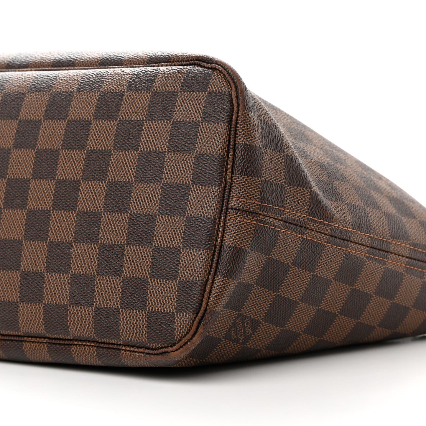 Damier Ebene Neo Neverfull MM Rose Ballerine