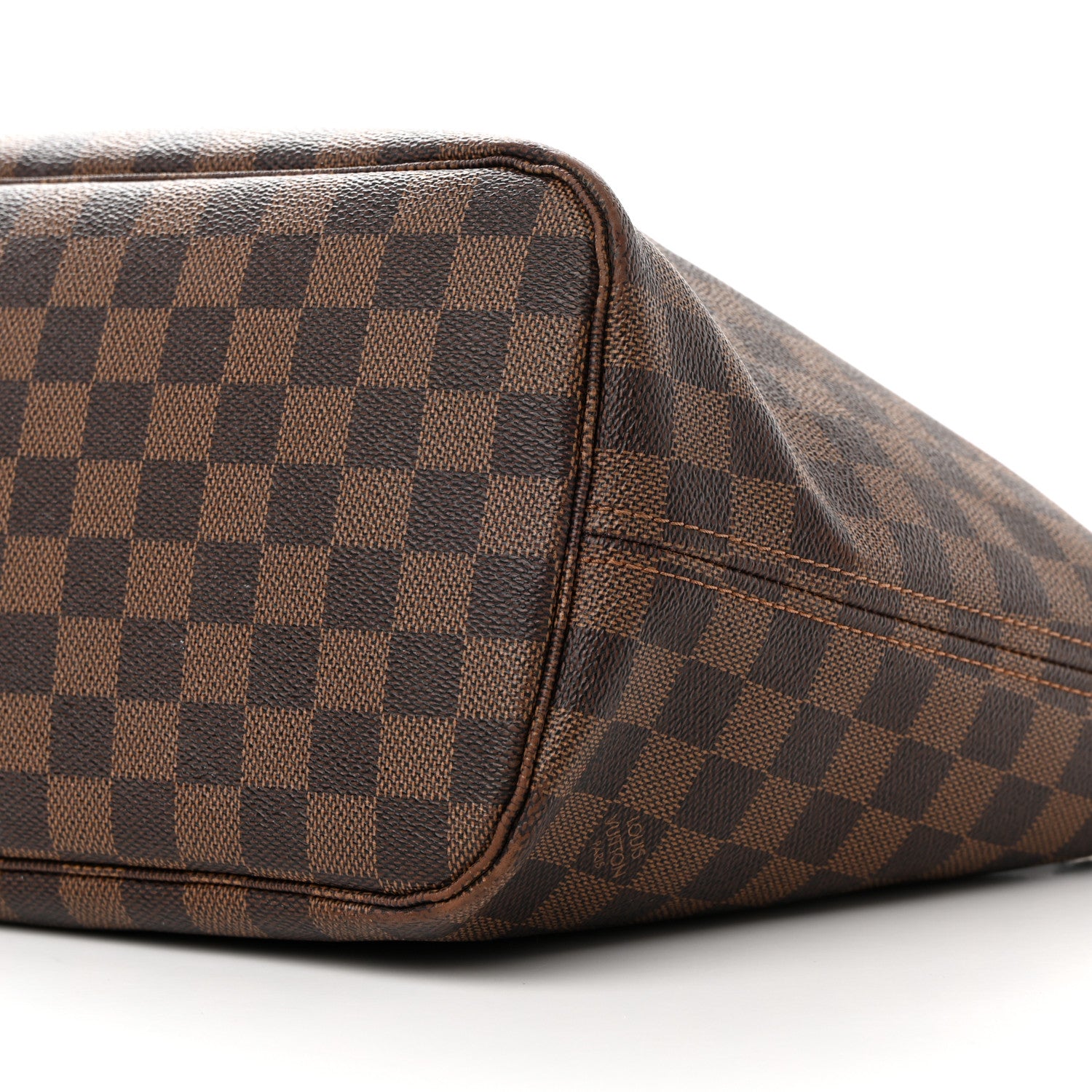 Louis Vuitton Damier Ebene Neo Neverfull MM Rose Ballerine 12 of 26