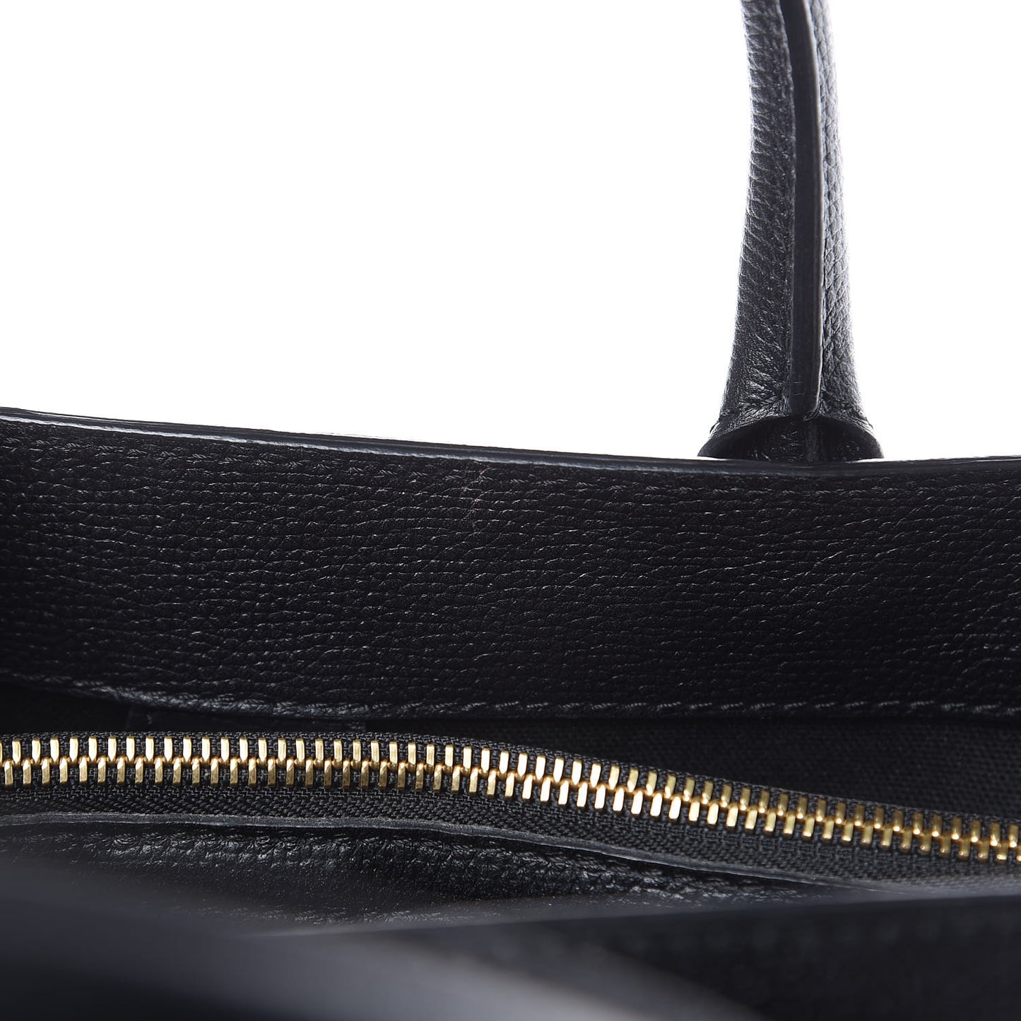 Grainy Calfskin House Check Medium Banner Tote Black