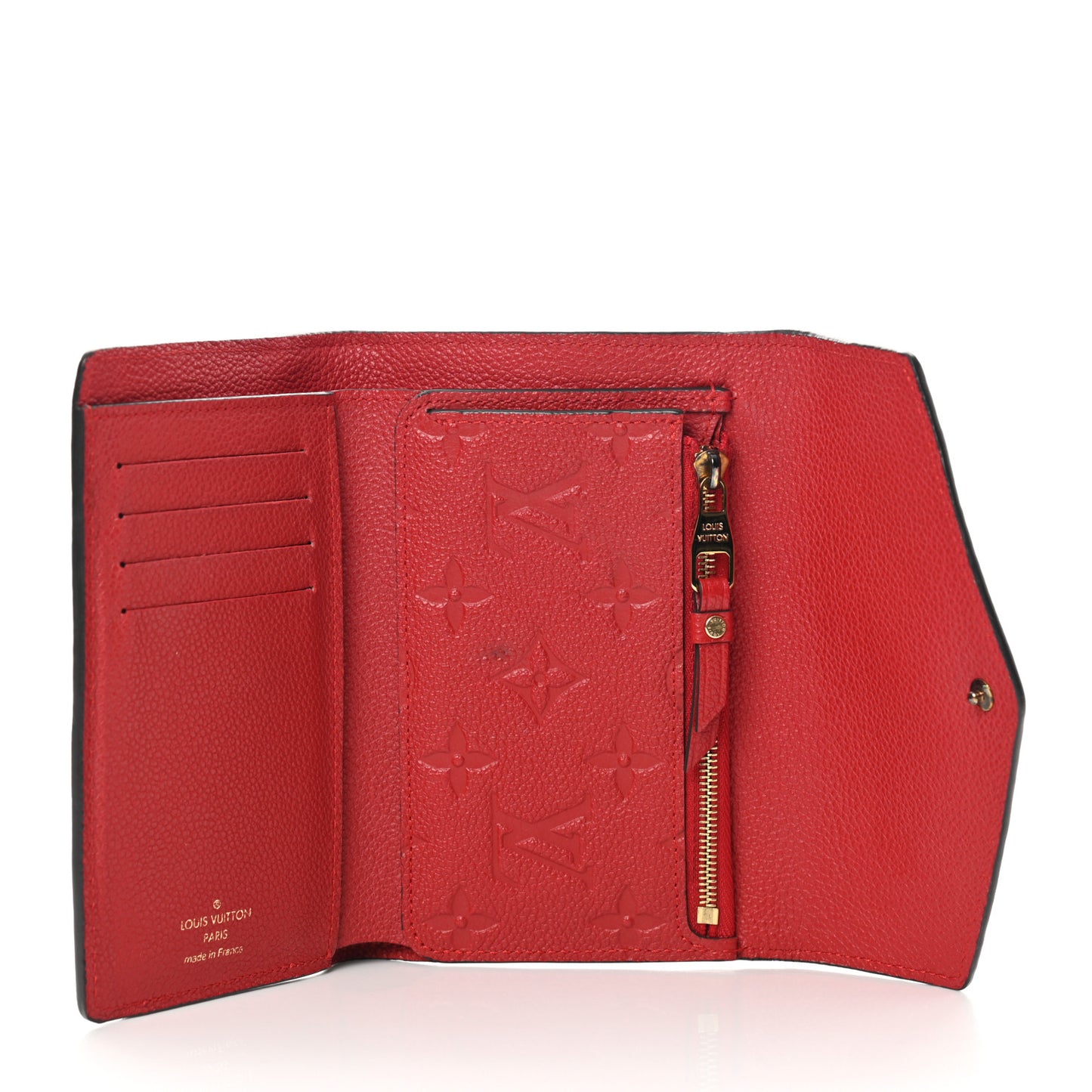 Empreinte Compact Curieuse Wallet Cherry