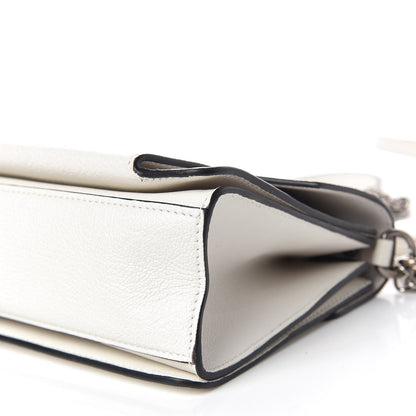Givenchy Goatskin Small GV3 Shoulder Bag White 6 of 8