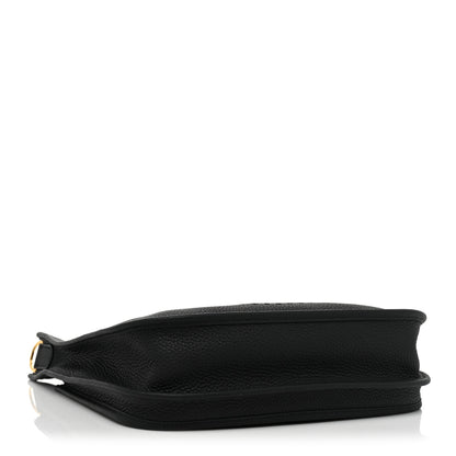 Hermes Taurillon Clemence Evelyne III PM Black 4 of 8
