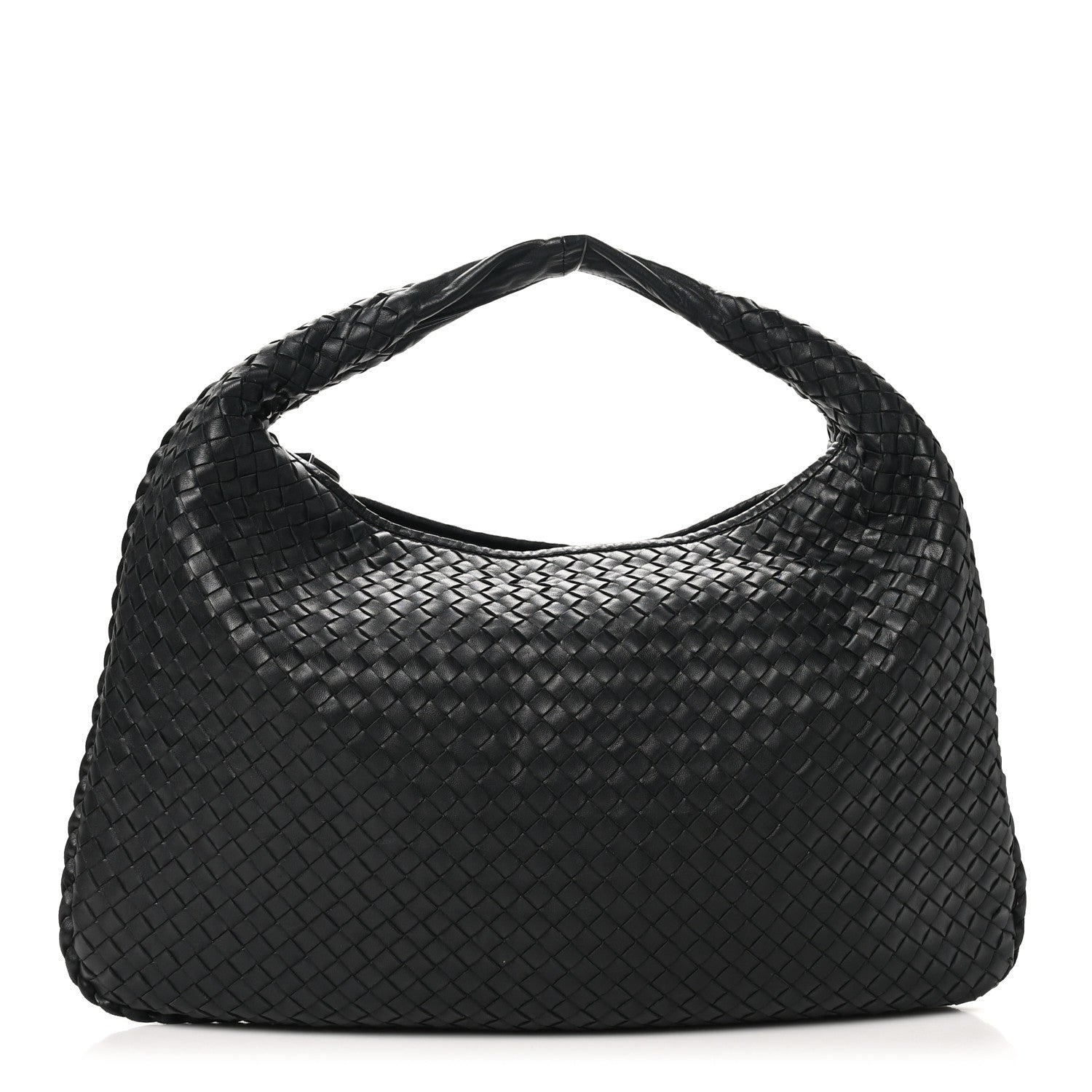 Bottega Veneta Nappa Intrecciato Large Veneta Hobo Black 1 of 10