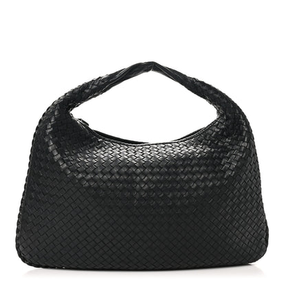 Bottega Veneta Nappa Intrecciato Large Veneta Hobo Black 1 of 10