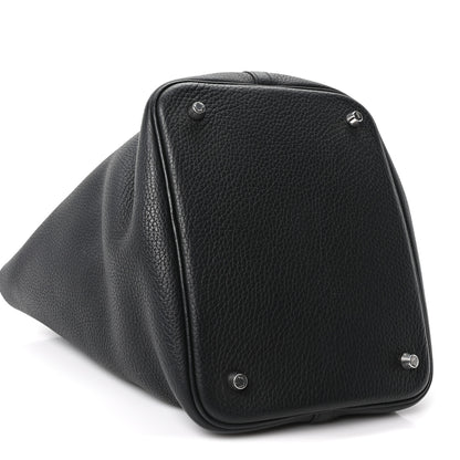 Hermes Taurillon Clemence Picotin Lock 22 MM Black 9 of 10