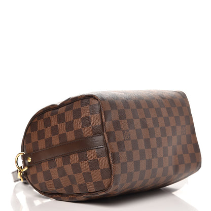 Louis Vuitton Damier Ebene Speedy Bandouliere 25 4 of 9