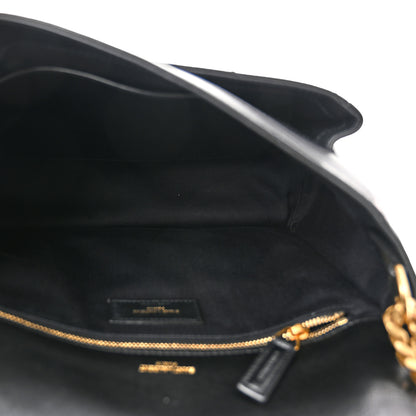 Saint Laurent Lambskin Matelasse Monogram Medium Niki Chain Satchel Black 5 of 10