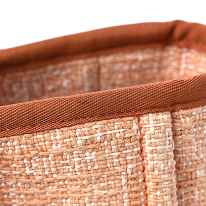 Chanel Lurex Boucle Small Deauville Tote Light Orange 10 of 11