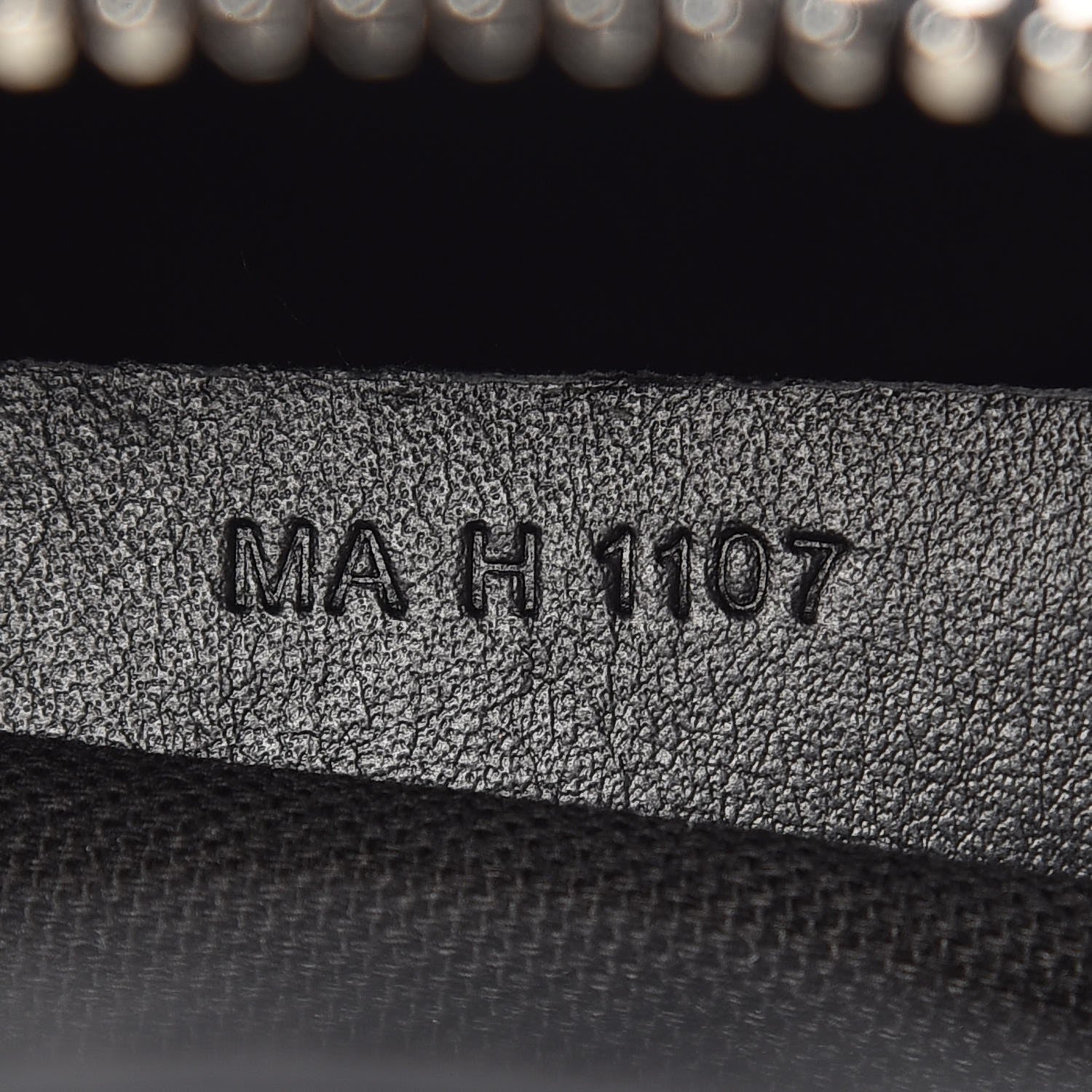 Givenchy Waxed Calfskin Small Nightingale Logo Strap Black 9 of 9