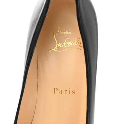 Christian Louboutin Shiny Nappa Cadrilla 100 Pumps 37 Black 8 of 9