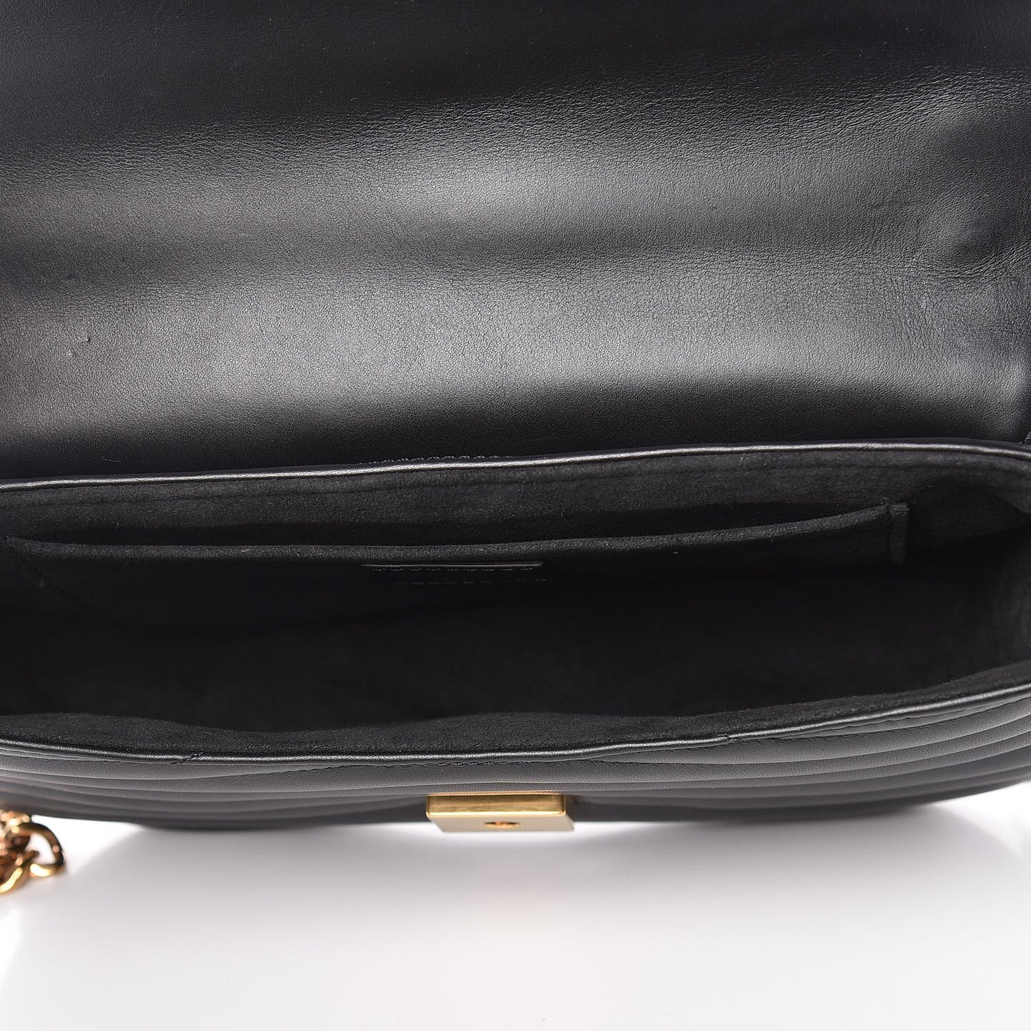 Calfskin New Wave Chain MM Black
