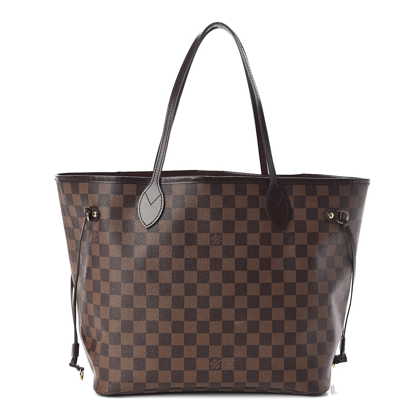 Damier Ebene Neo Neverfull MM Rose Ballerine
