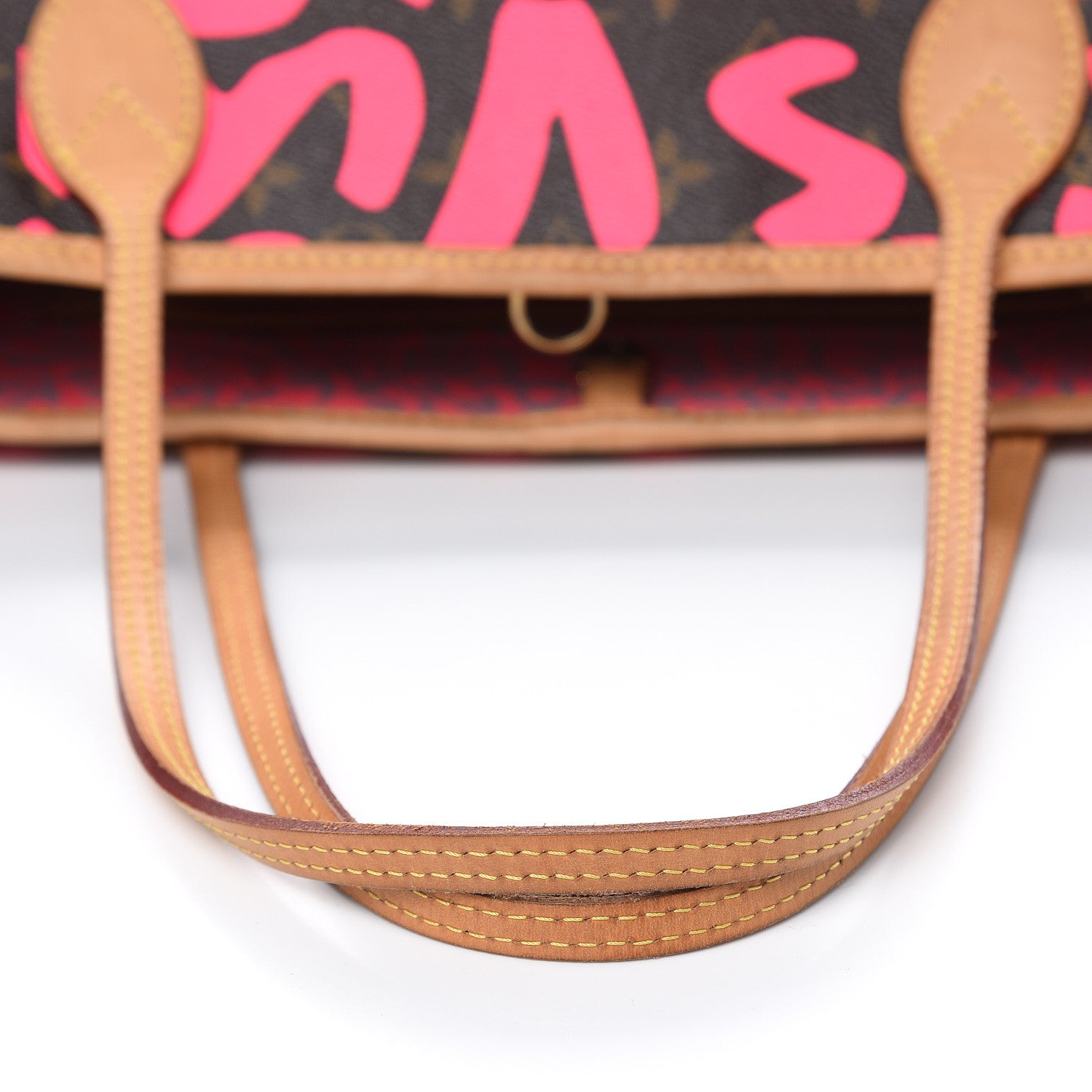 Louis Vuitton Monogram Graffiti Neverfull GM Fuchsia 12 of 22