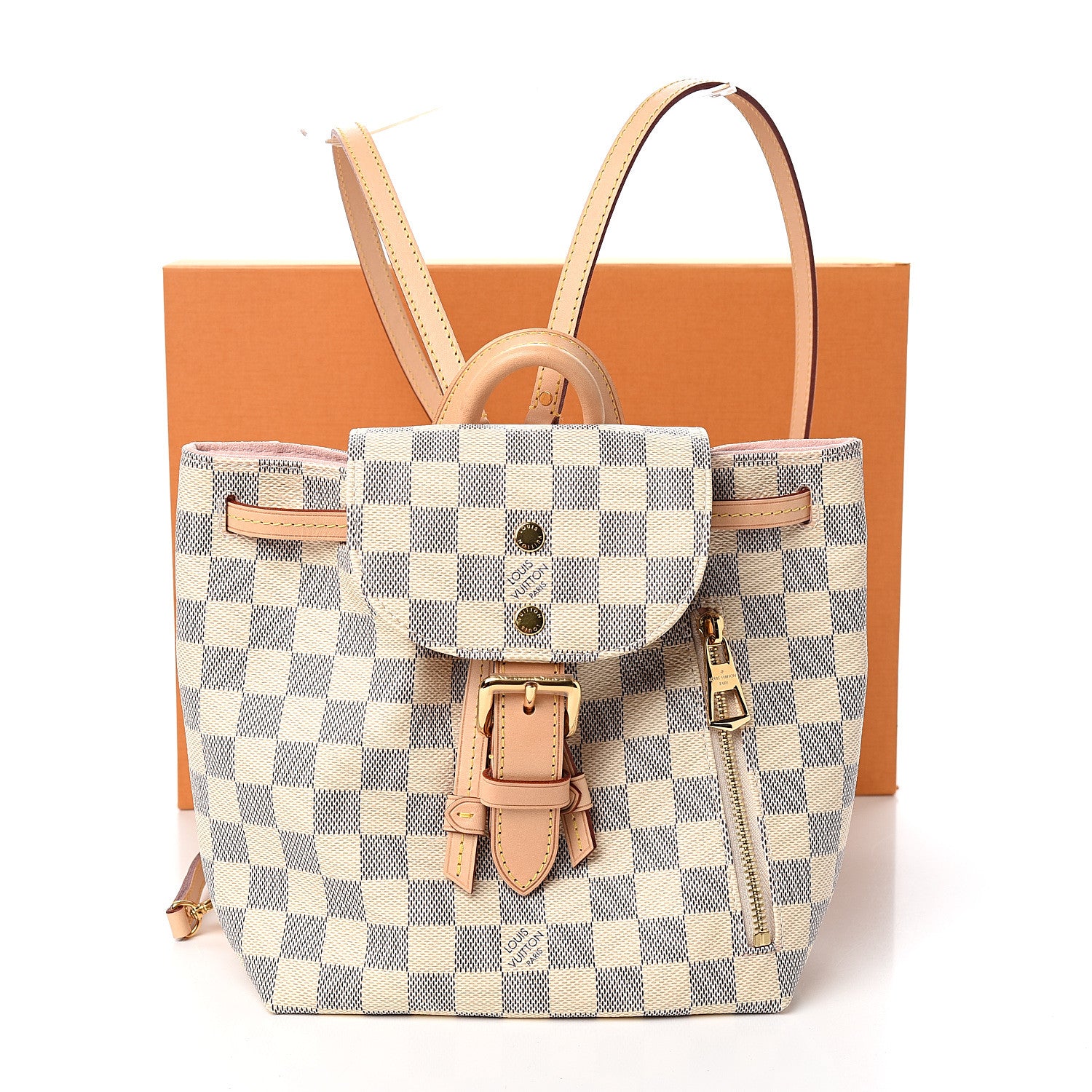 Louis Vuitton Damier Azur Sperone BB Backpack 9 of 9