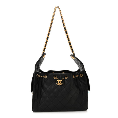 Chanel Caviar Quilted Small Chanel 25 Handbag Black 1 of 13