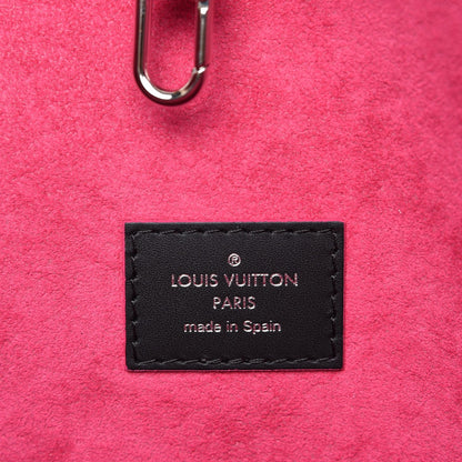 Louis Vuitton Epi Neverfull MM Black Hot Pink 7 of 8