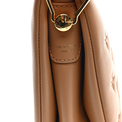 Louis Vuitton Lambskin Embossed Monogram Coussin PM Camel 7 of 10