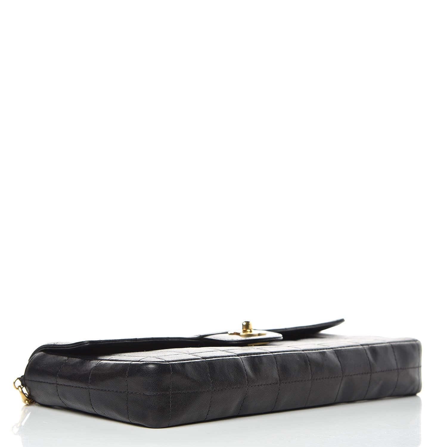 Chanel Lambskin East West Chocolate Bar Flap Black 4 of 15