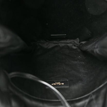 Saint Laurent Lambskin Matelasse Monogram Medium Jamie 4.3 Pochon Black 6 of 11