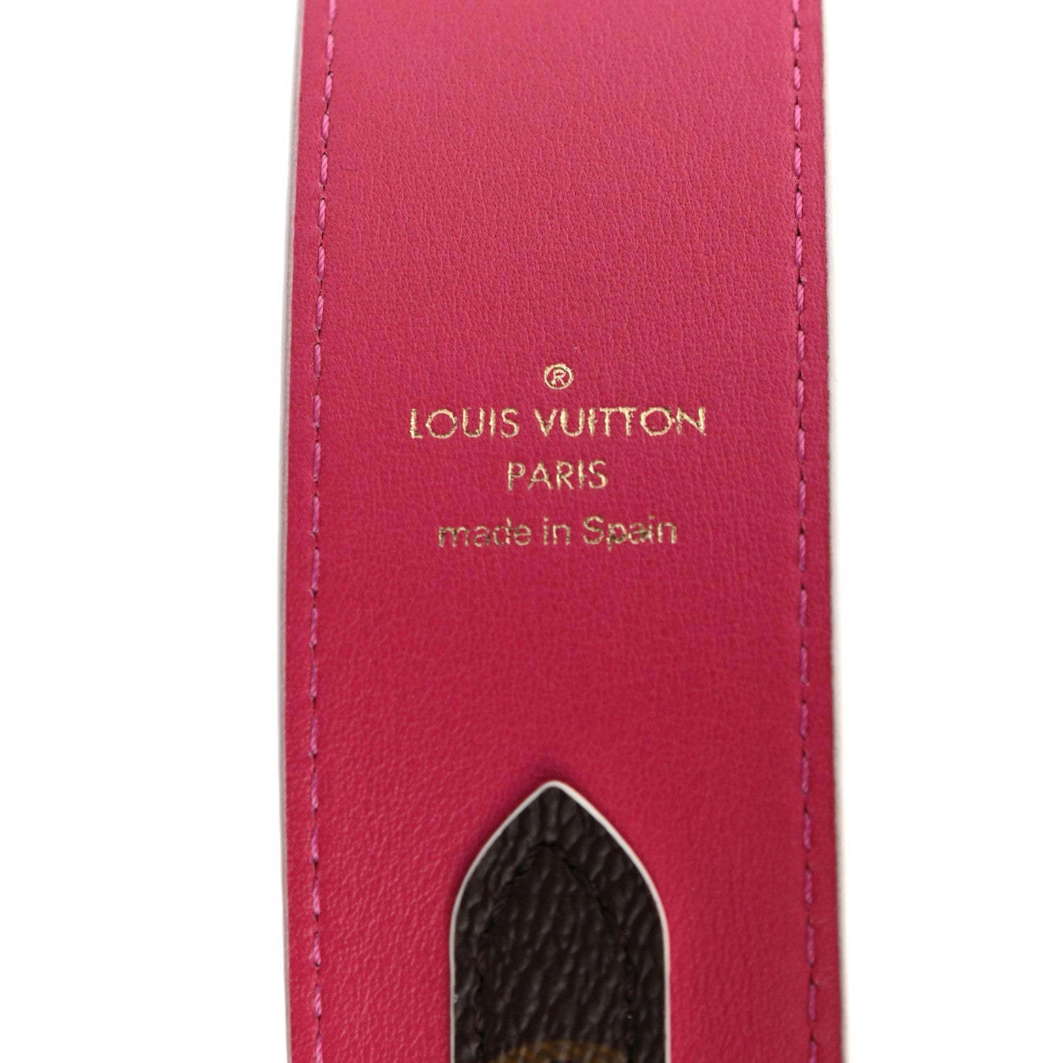 Louis Vuitton Monogram Bandouliere Shoulder Strap Hot Pink 4 of 6
